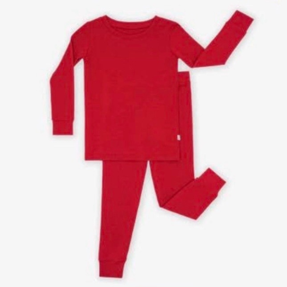 NWOT Little Sleepies Holiday Red 2-piece PJ Set